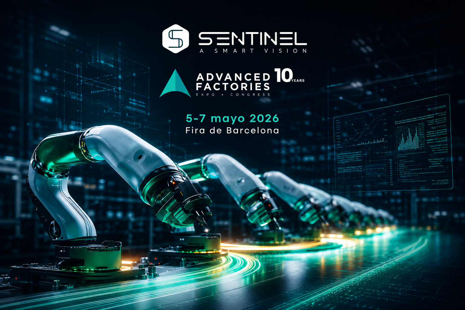 SENTINEL Vision at Advanced Factories 2026 – Barcelona
